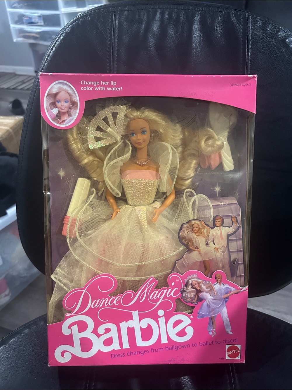 Mattel Barbie in Pink and Cream Dance Gown